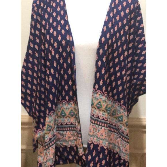 Miley & Molly Cardigan ~ Blue ~ One Size Fits All ~ - Picture 2 of 7